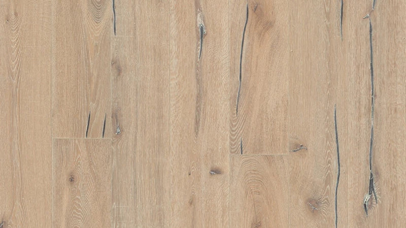 Raw & Natural River Crack Engineered Oak Wood Flooring 14/3.2mm x 190mm