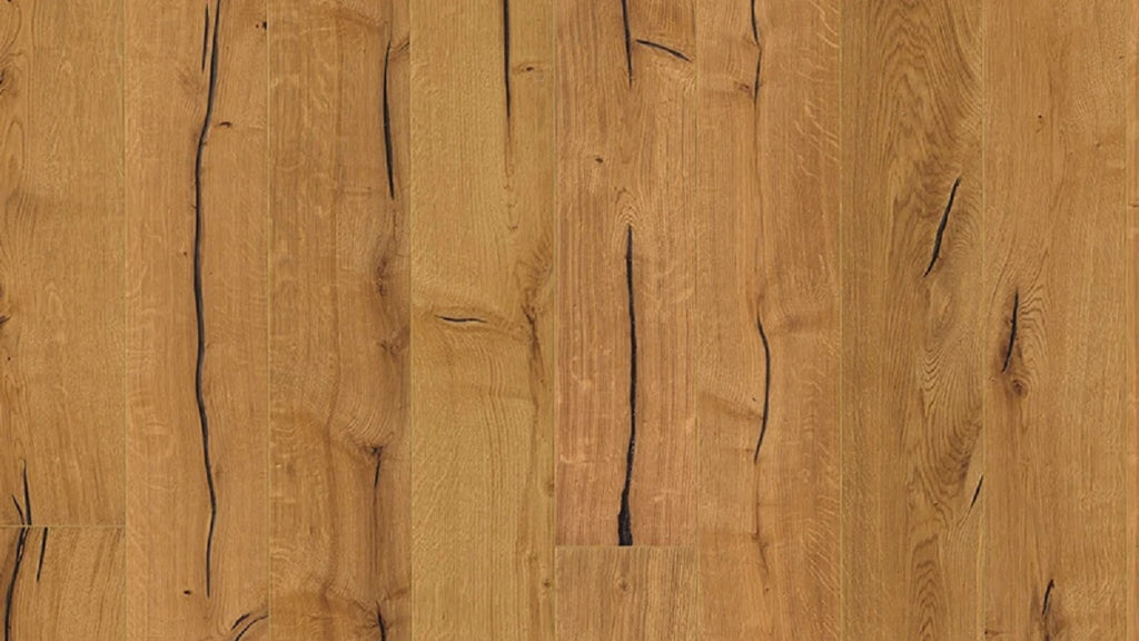Smokey Mountain Oak River Crack Engineered Oak Wood Flooring 14/3.2mm x 190mm
