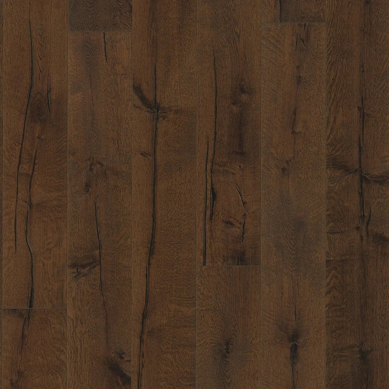 Old Charm River Crack Engineered Oak Wood Flooring 14/3.2mm x 190mm