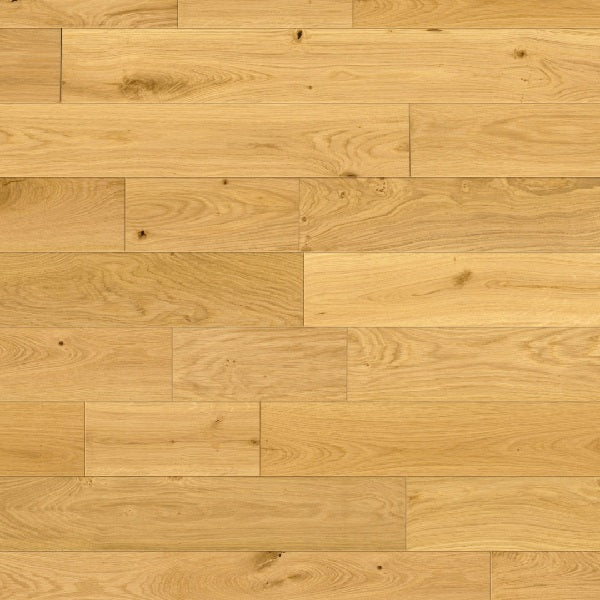150mm Classic Engineered European Rustic Oak Wood Flooring Natural Brushed Matt Lacquered