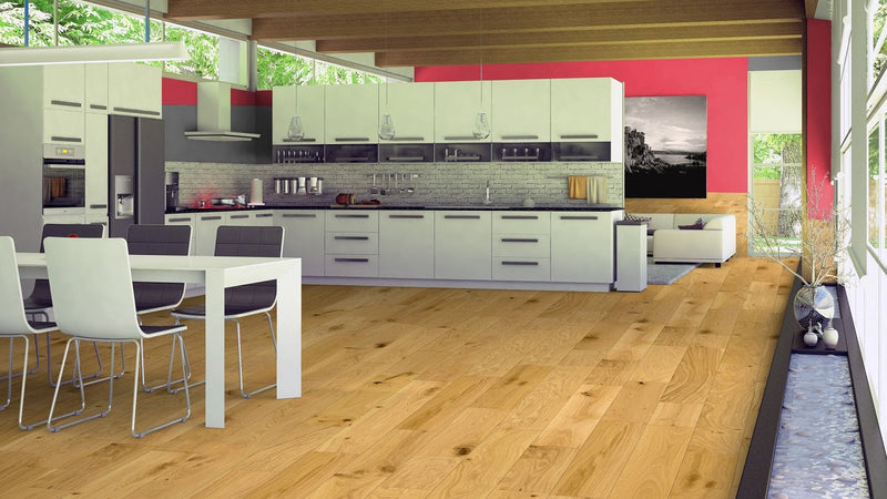 Timba Floor Lacquered Engineered European Oak 125mm x 14/3mm