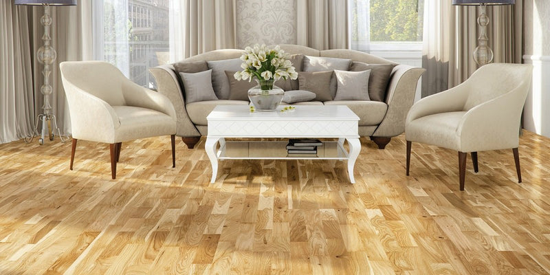 Timba Floor 3 Strip Classic Oak Lacquered Engineered European Oak Wood Flooring