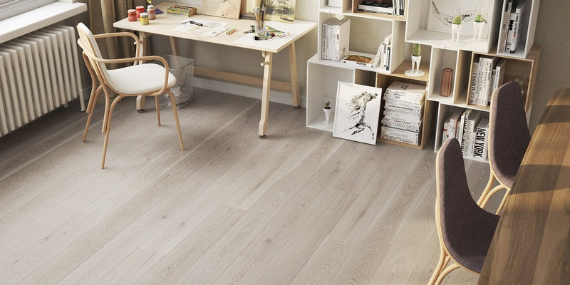 Timba Floor Premium Clay Grey Oak Brushed Matt Lacquered Engineered European Oak Wood Flooring