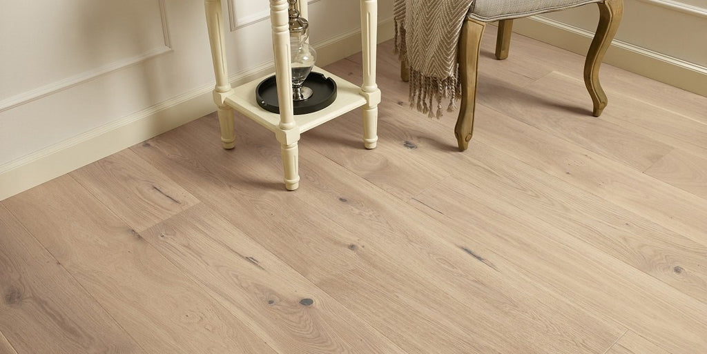 Timba Floor Premium Oak Invisible Brushed Matt Lacquered Engineered European Oak Wood Flooring