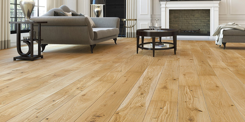 Timba Floor Premium Oak Brushed Matt Lacquered Engineered European Oak Wood Flooring