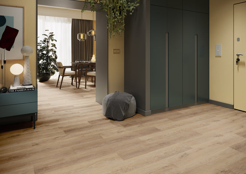 Next Step Aquacore Pacific Island Oak Plank Luxury Rigid Core Click Vinyl Flooring